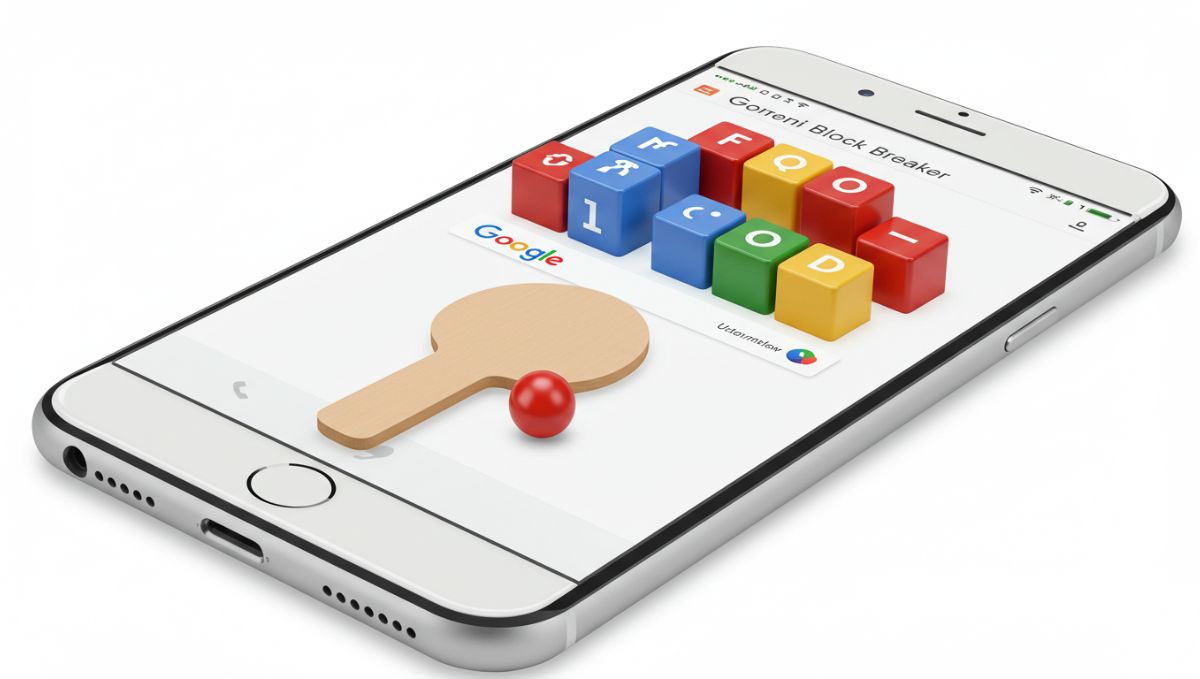 Google Block Breaker