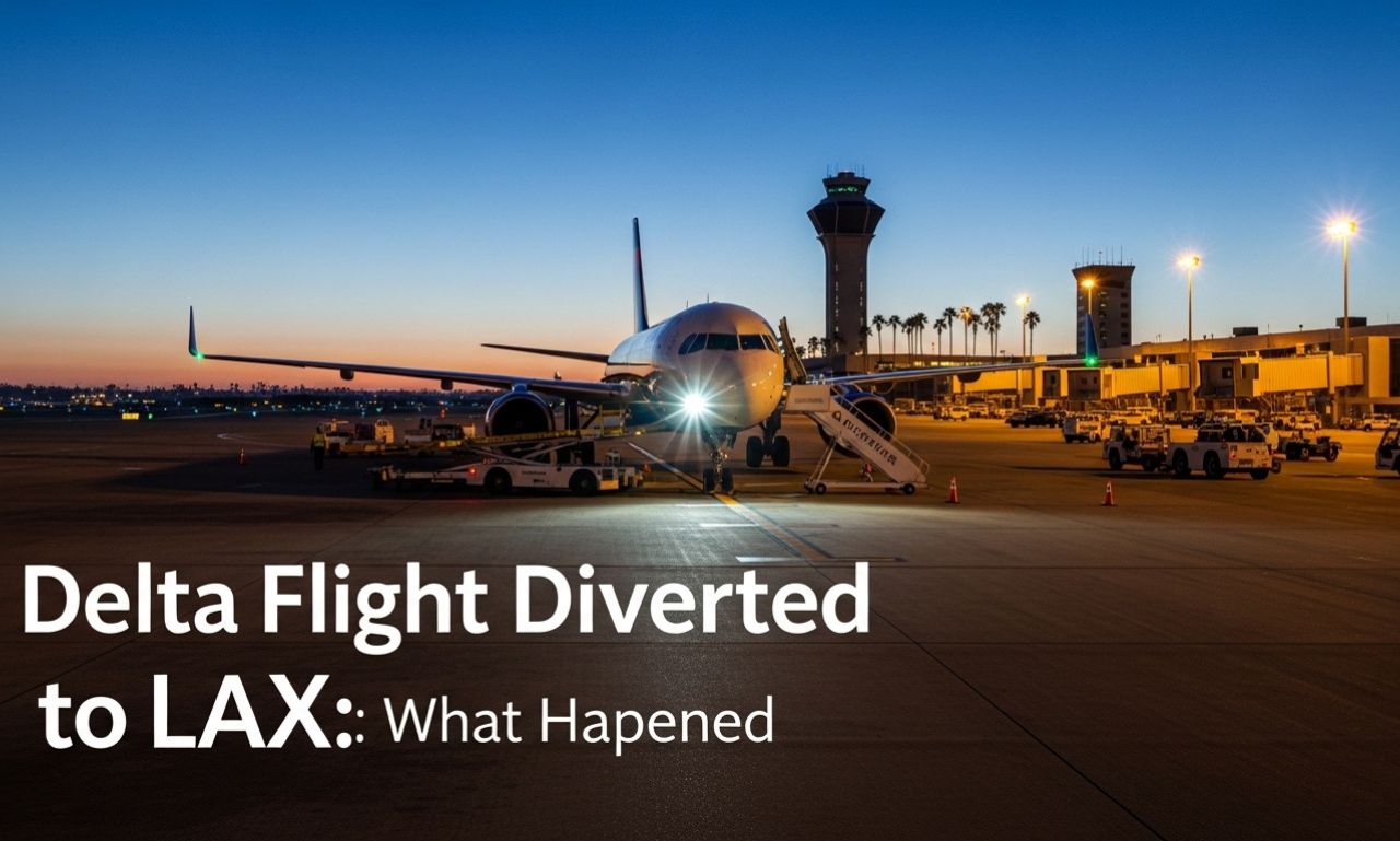 Delta Flight Diverted to LAX